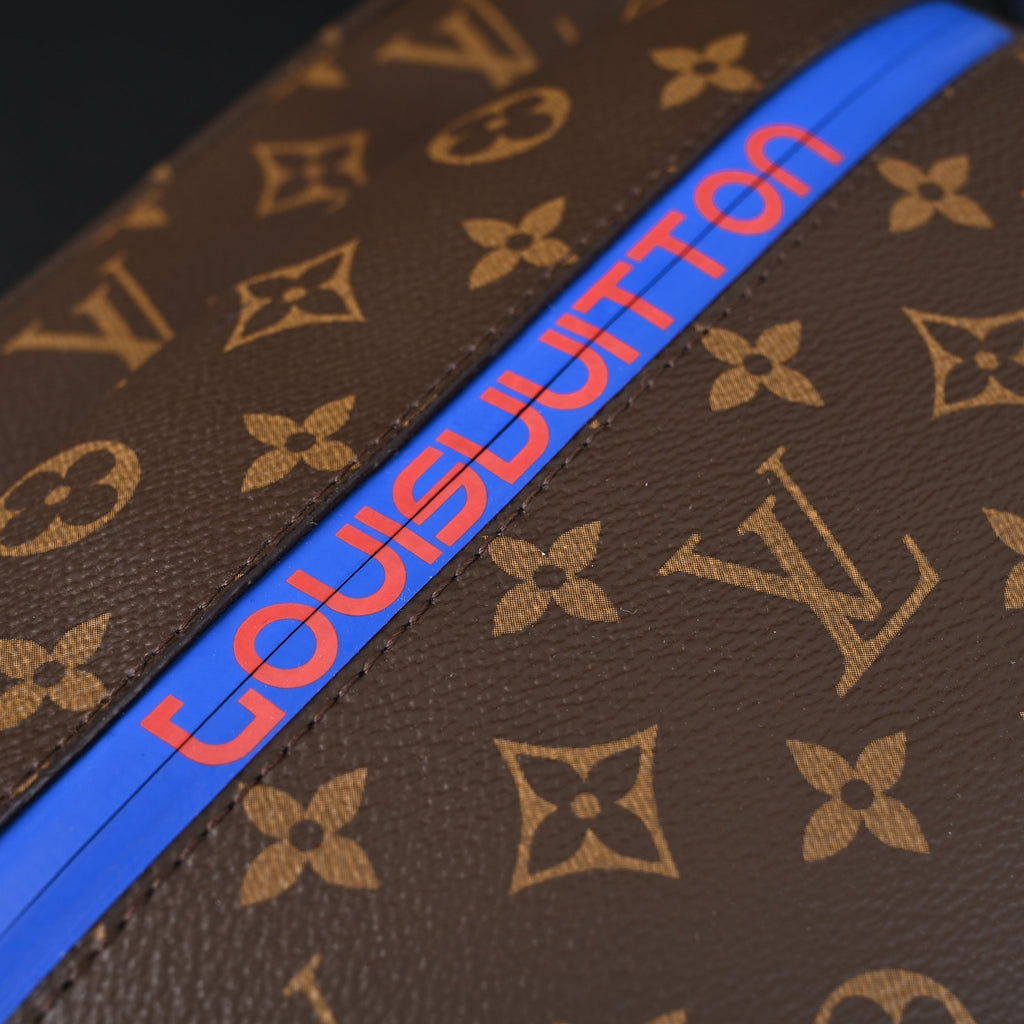 Louis Vuitton Trio Messenger Bag – Monogram Canvas with Blue Strap