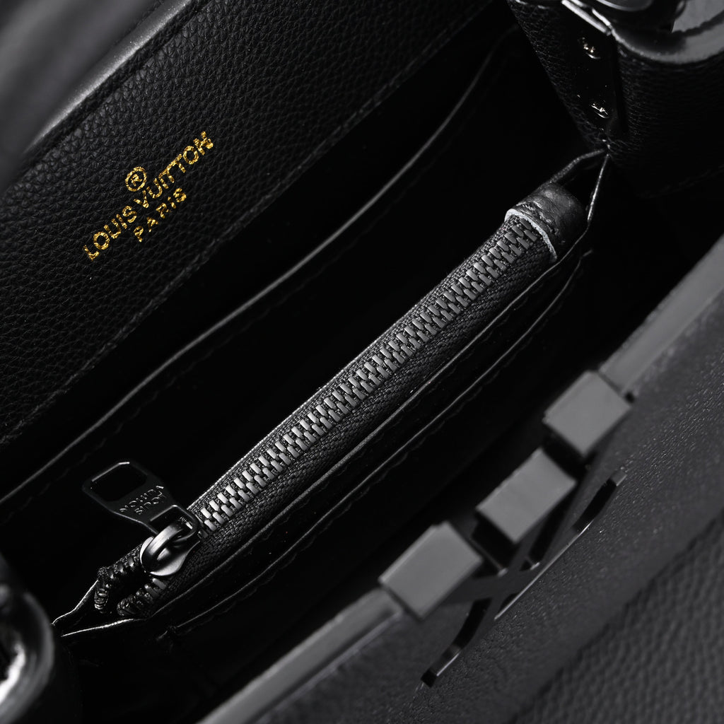 Chanel Classic Flap Bag – Black Quilted Caviar Leather with Gold-Tone Hardware