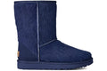 UGG Classic Short Calf Hair Boot High-Voltage Blue (Women's)