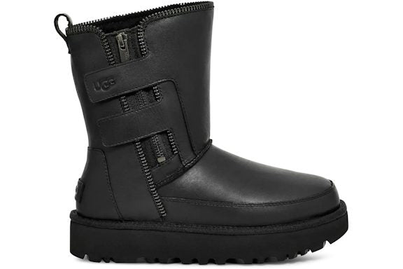 UGG Classic Short Moto Boot Black (Women's)
