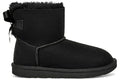 UGG Mini Bailey Bow II Boot Black (Kids)