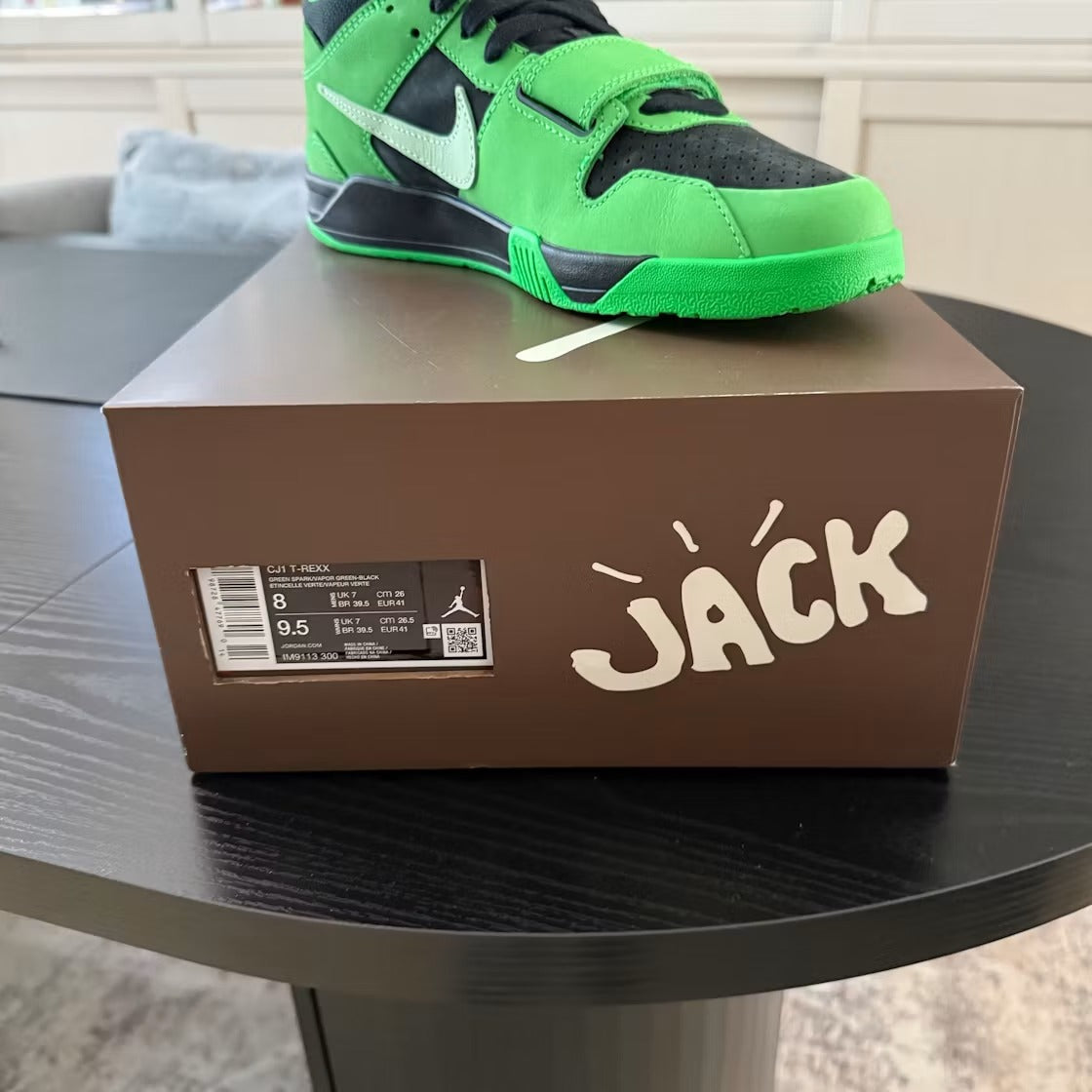 Air Jordan CJ1 T-Rexx Travis Scott Green Spark - US M 8 - New - Other - detail 1