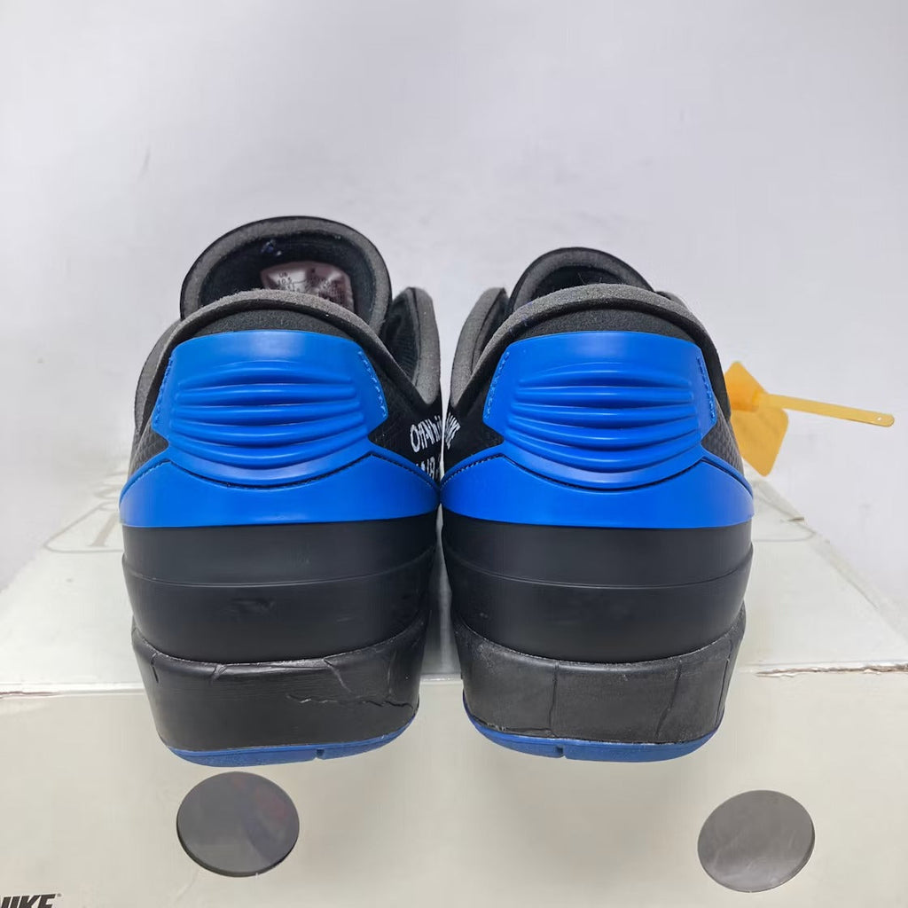 Used - Air Jordan 2 Retro Low SP Off-White Black Blue - US M 10.5 - detail 4