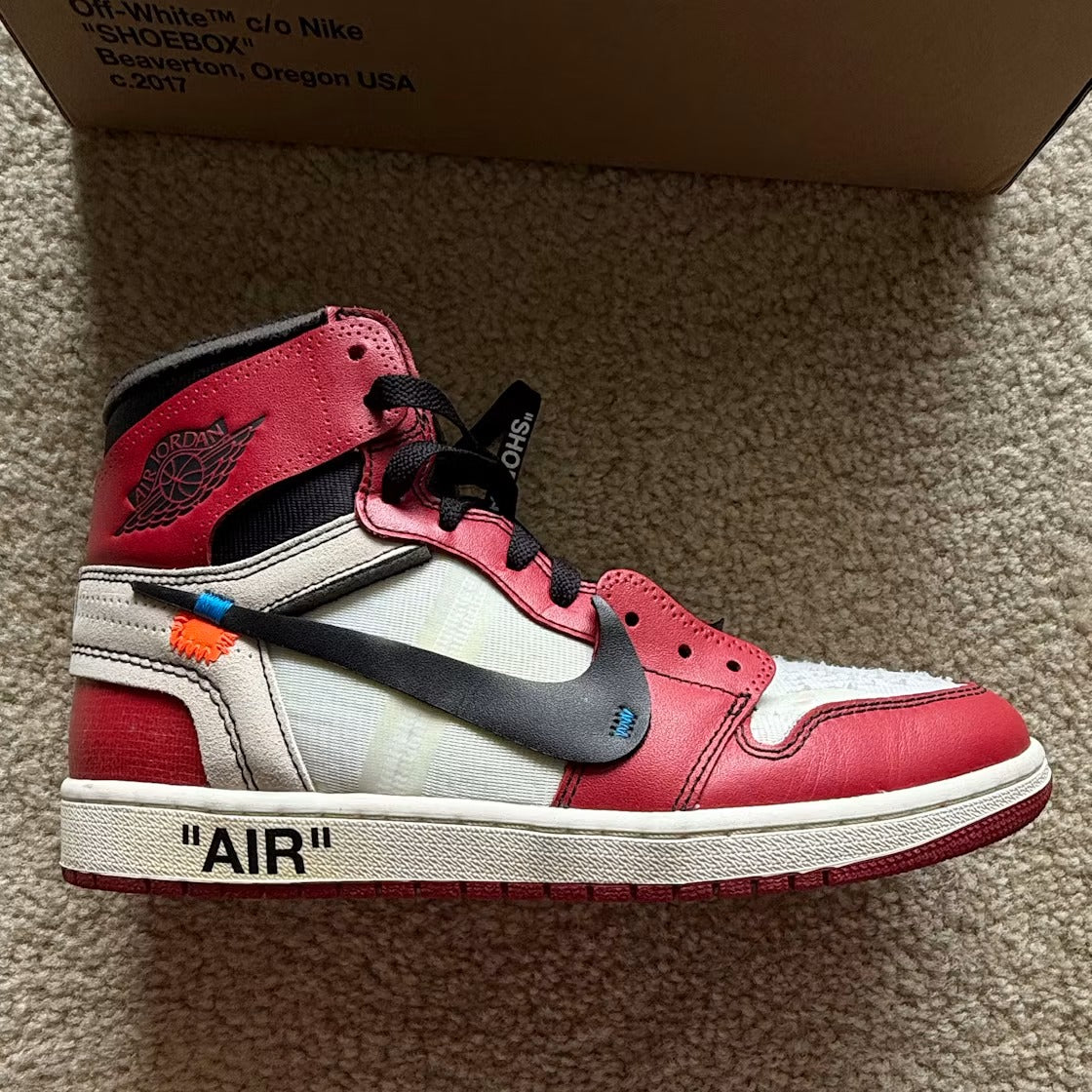 Used - Air Jordan 1 Retro High Off-White Chicago - US M 9.5 - detail 1