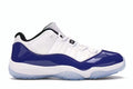 Used - Air Jordan 11 Retro Low White Concord (Women's) - US W 5.5 - catalog main image