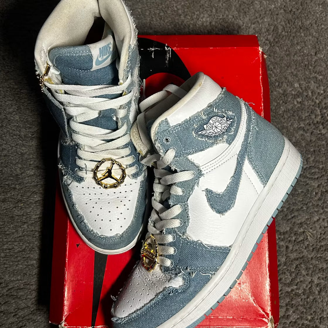 Used - Air Jordan 1 Retro High OG Denim (Women's) - US W 8 - detail 1