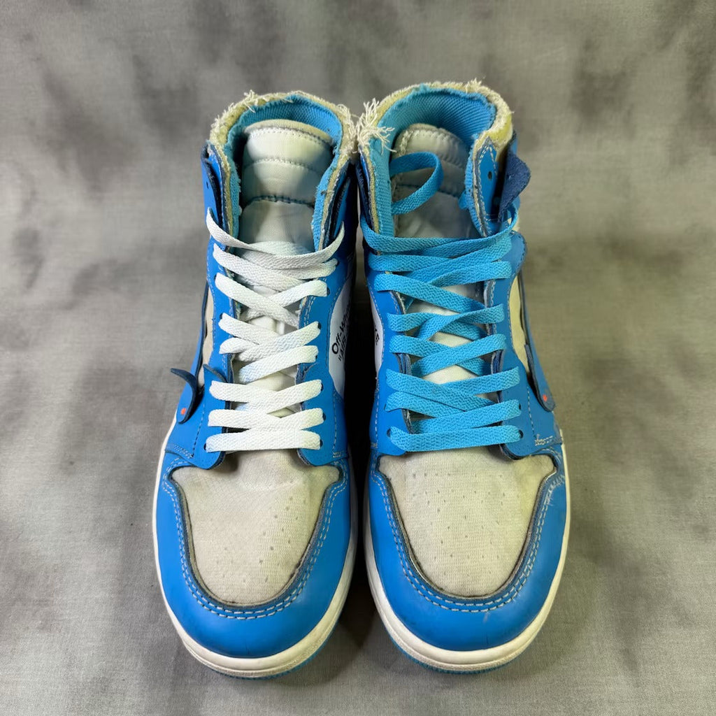 Used - Air Jordan 1 Retro High Off-White University Blue - US M 9.5 - detail 3