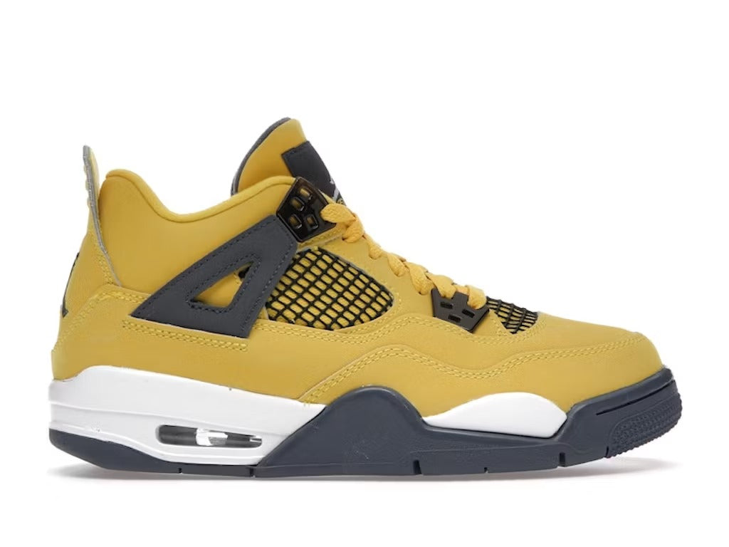 Used - Air Jordan 4 Retro Lightning (2021) (GS) - US 5Y - catalog main image