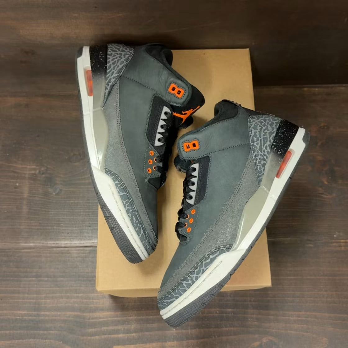 Used - Air Jordan 3 Retro Fear Pack (2023) - US M 10 - detail 1