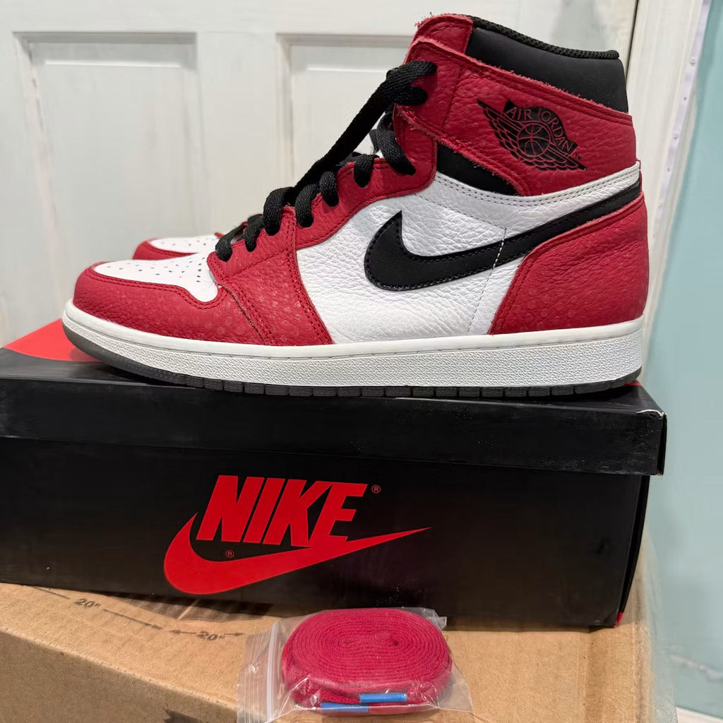 Used - Air Jordan 1 Retro High Spider-Man Origin Story - US M 9.5 - detail 1