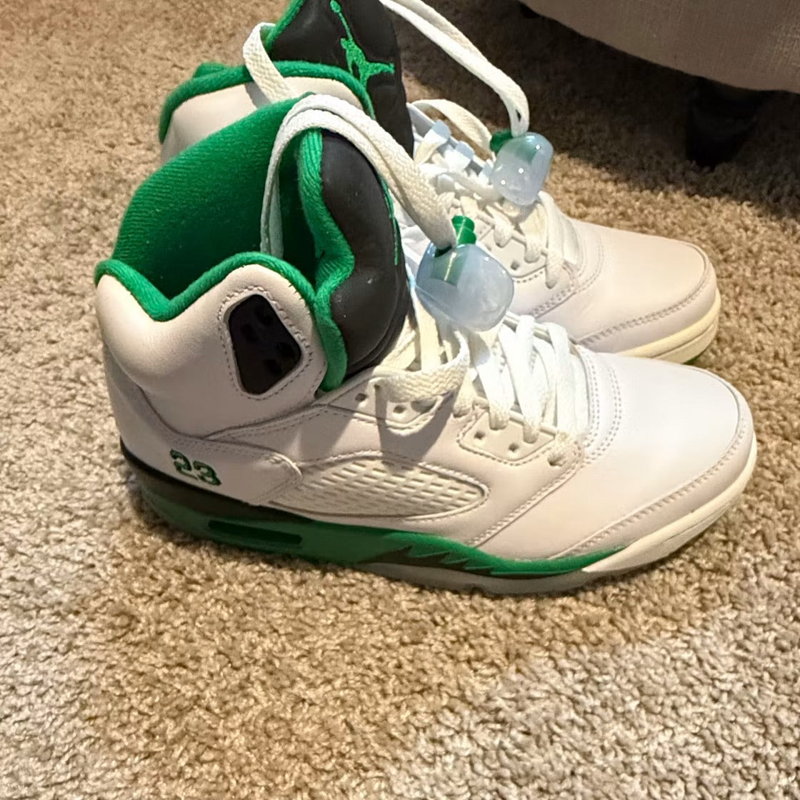 Used - Air Jordan 5 Retro Lucky Green (Women's) - US W 8 - detail 2