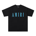 AMIRI Blue Wordmark Short-Sleeve T-Shirt — front
