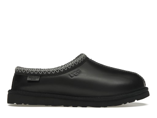 UGG Tasman LTHR Regen Slipper Black