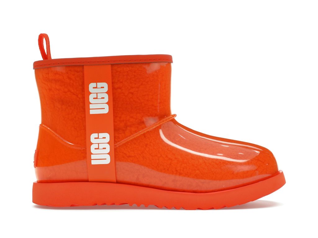 UGG Classic Clear Mini II Boot Orange Soda (Kids)