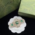 Gucci Brooch Gold 184036